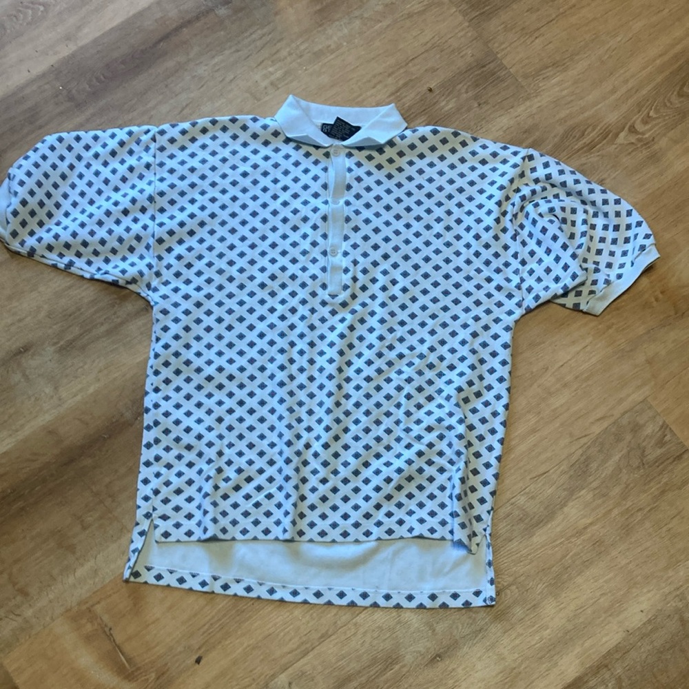 Stylish Blue Patterned Men's Shirt